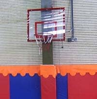 مینی بسکتبال ستونی با صفحه طلقی